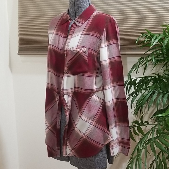 Maurices Tops - Maurices, Long Sleeved, Button Down, S